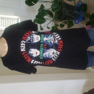 Kiss s dynasty tour 1979 concert tee unisex